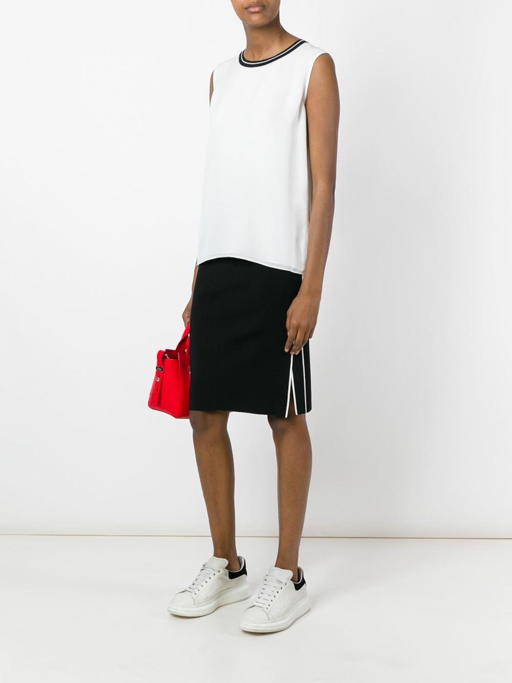 Rag & Bone - Lucine Black Pencil Skirt