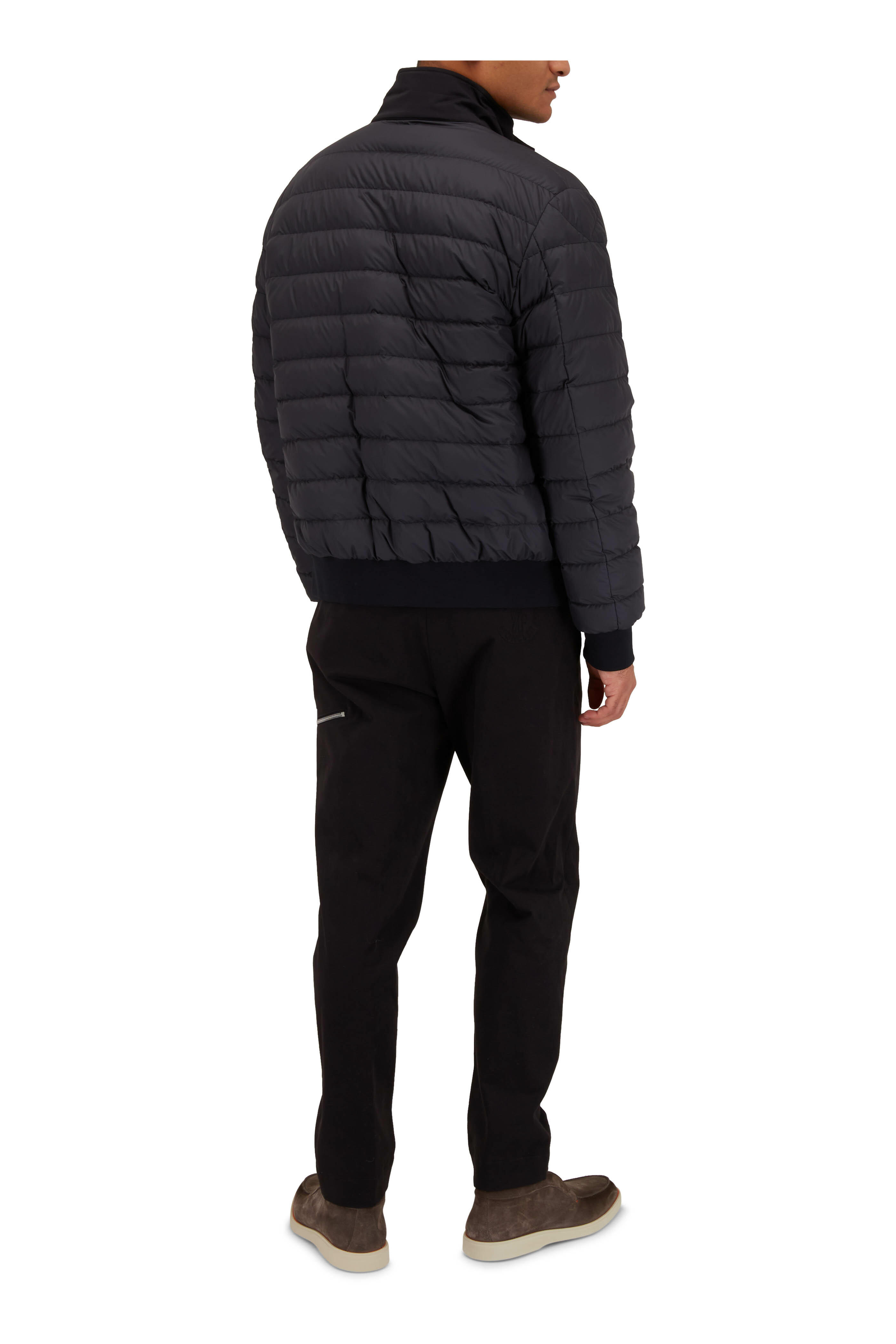 Moncler - Black Narbonaise Reversible Down Jacket