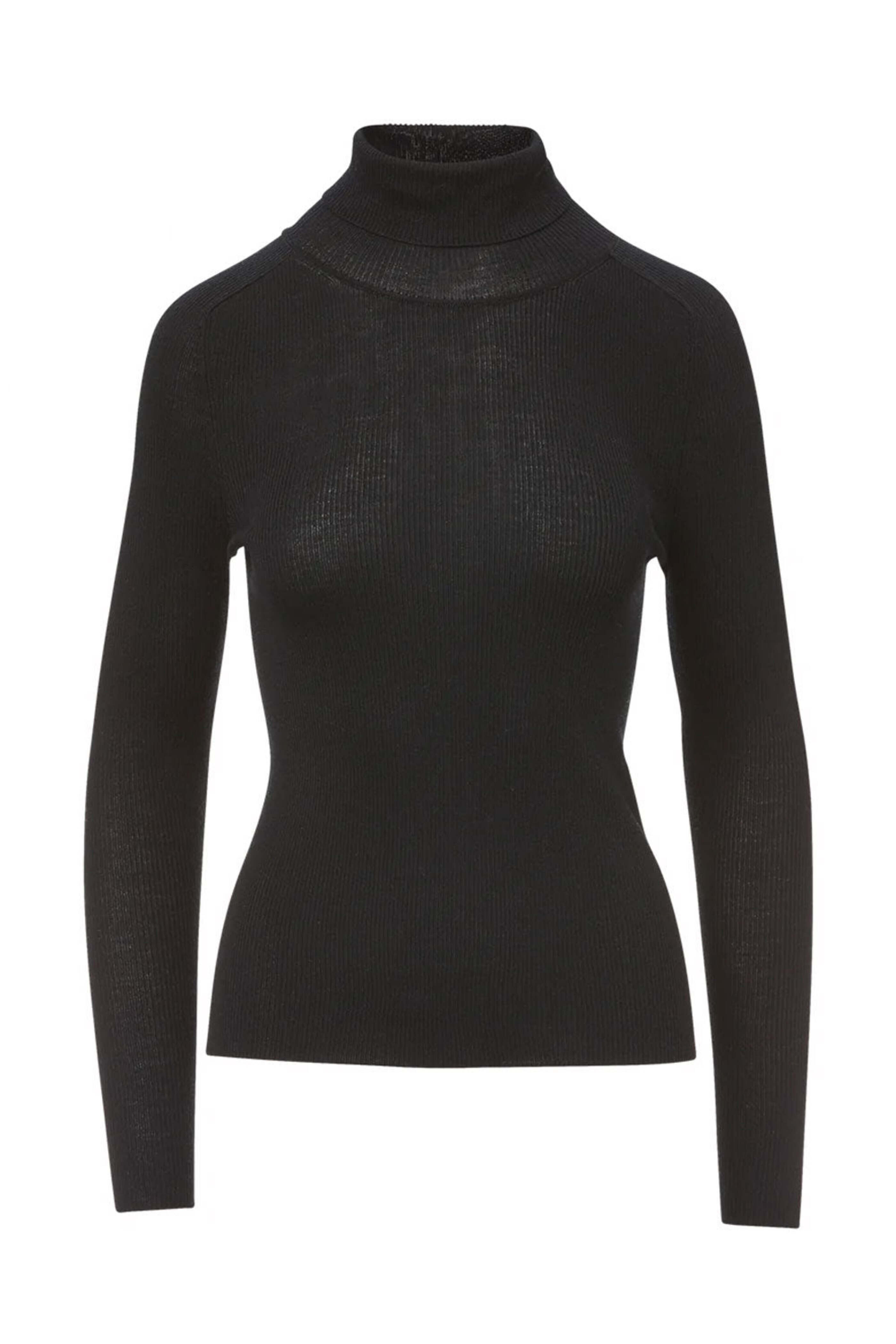 Veronica Beard - Black Calista Turtleneck