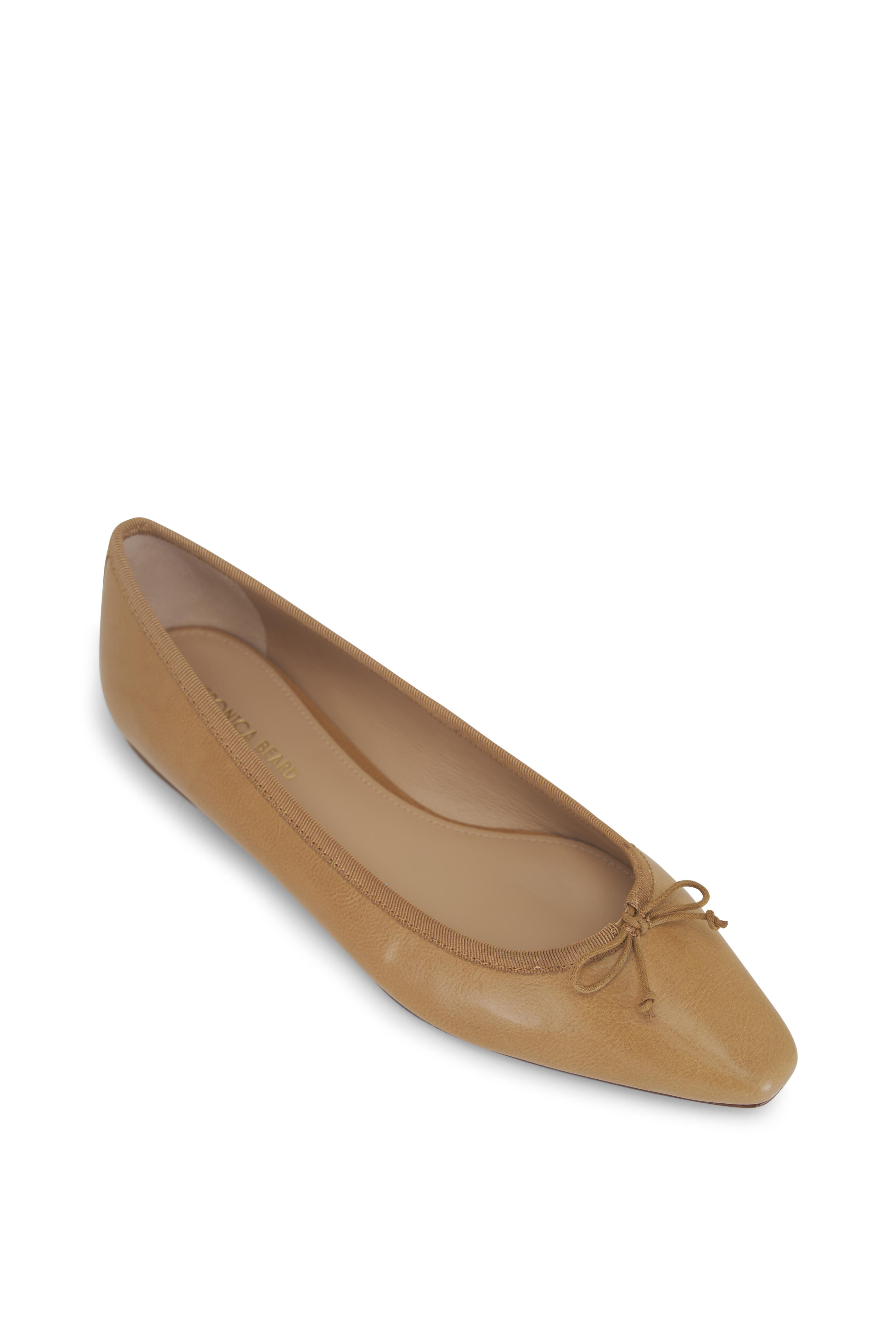 Veronica Beard - Catherine Natural Leather Ballet Flat