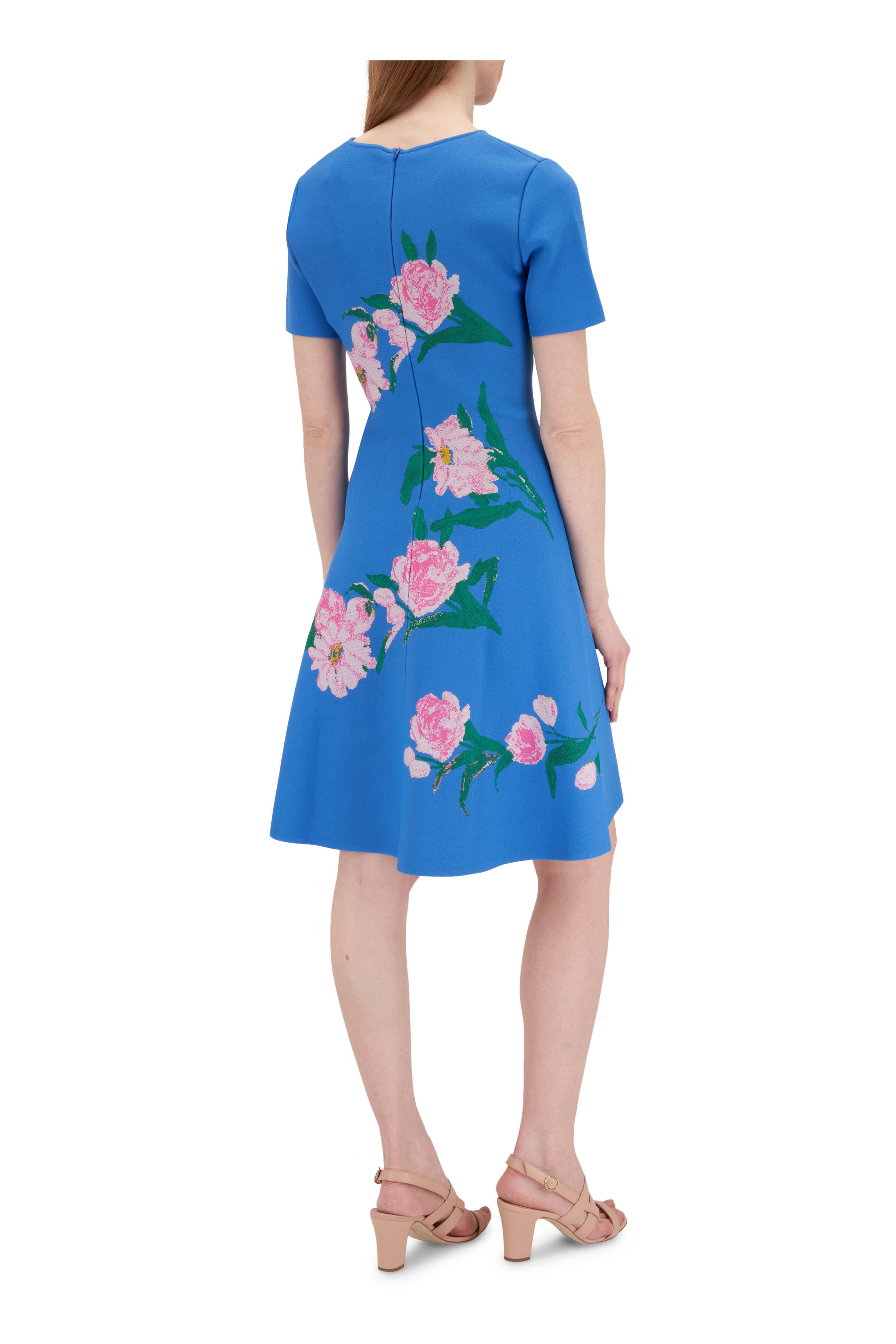 mame Jacquard Flower I-line Dress