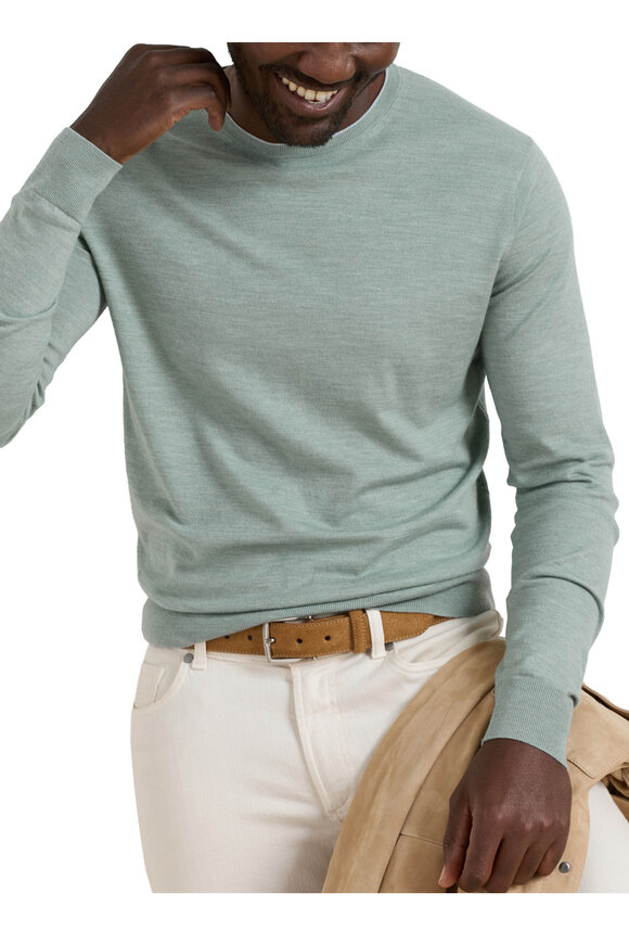 Peter Millar Excursionist Flex Willow Crewneck Sweater - view 3