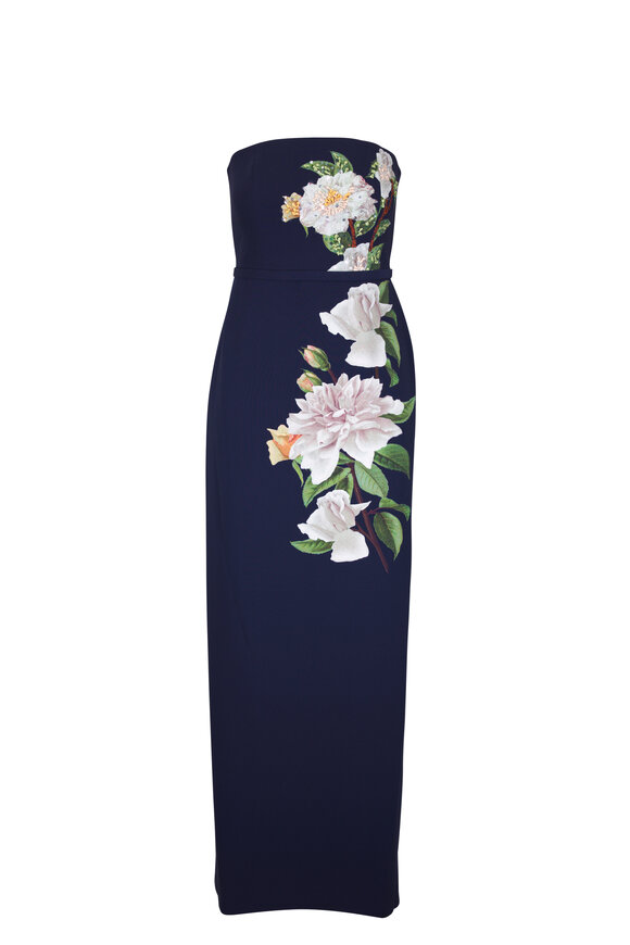 Sachin Babi Sophia Evening Gardenia Strapless Gown - view 1