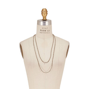 アクセサリーその他 BRUNELLO CUCINELLI 'Shimmer Bead' necklace Silver BRUNELLO CUCINELLI Beaded silver necklace | NET-A-PORTER