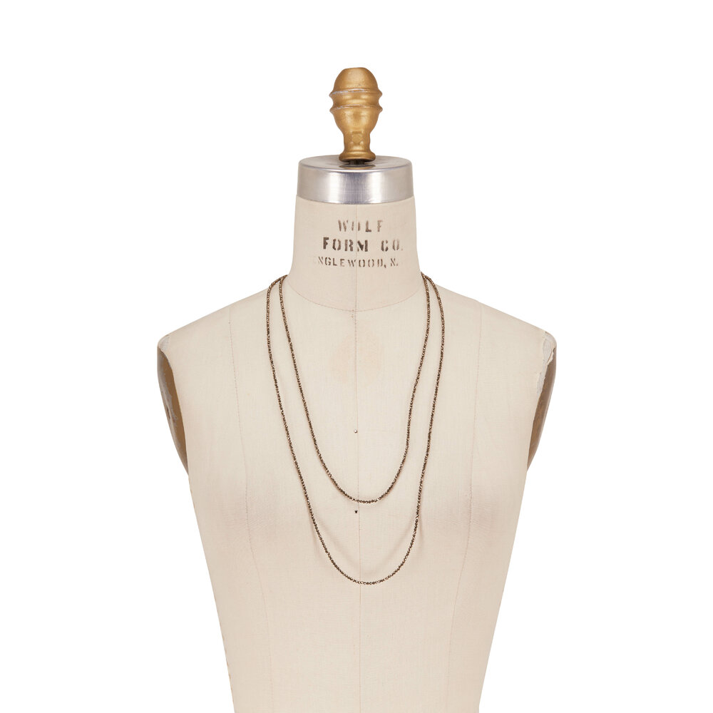【VIP価格】BRUNELLO CUCINELLI Shimmer Bead Necklace Brunello Cucinelli Shimmer Bead Necklace | Sendegaro MC