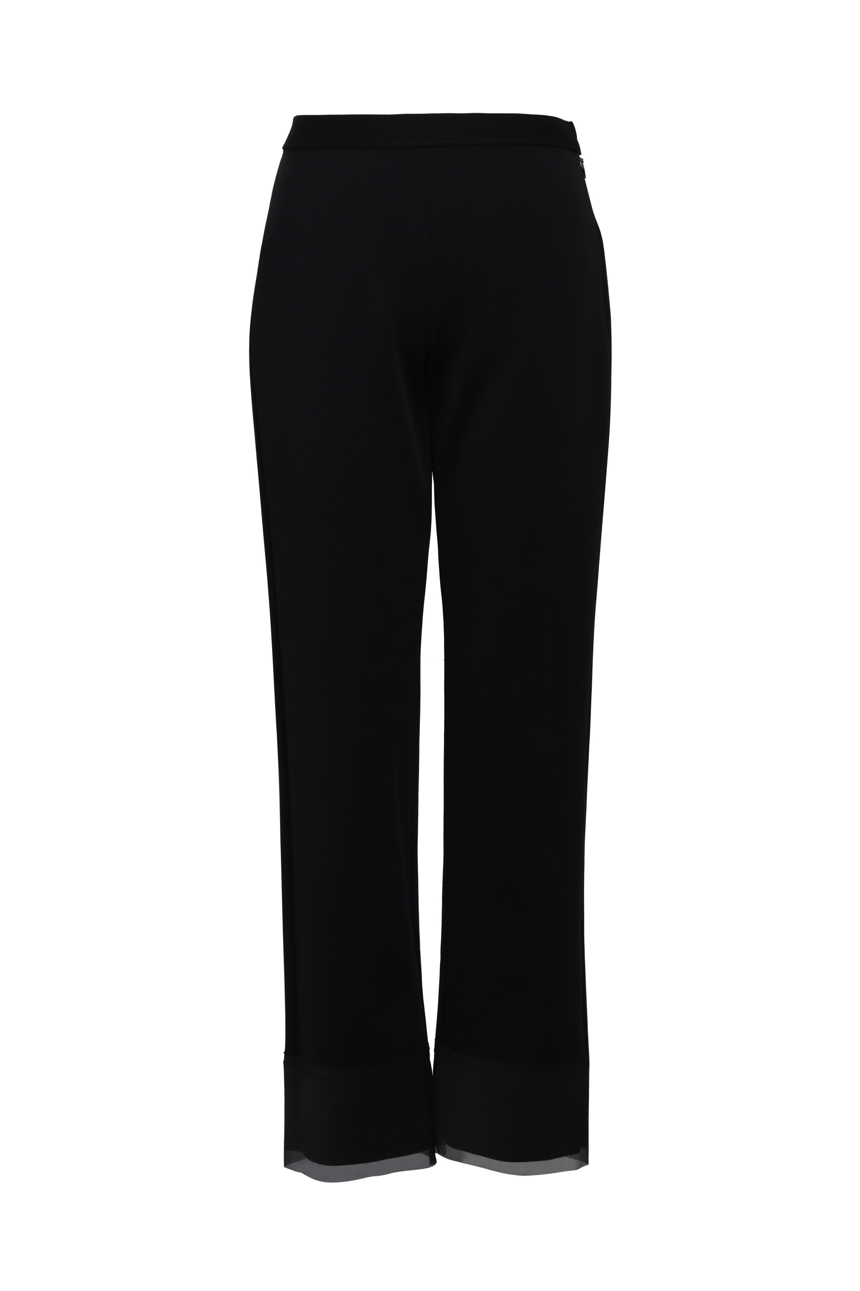 Marie Saint Pierre - Sanute Black Crop Slim Pant
