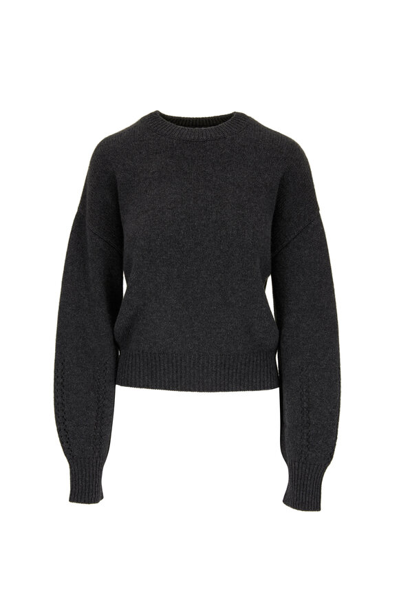 Le Kasha - Bergamo Charcoal Cashmere Sweater