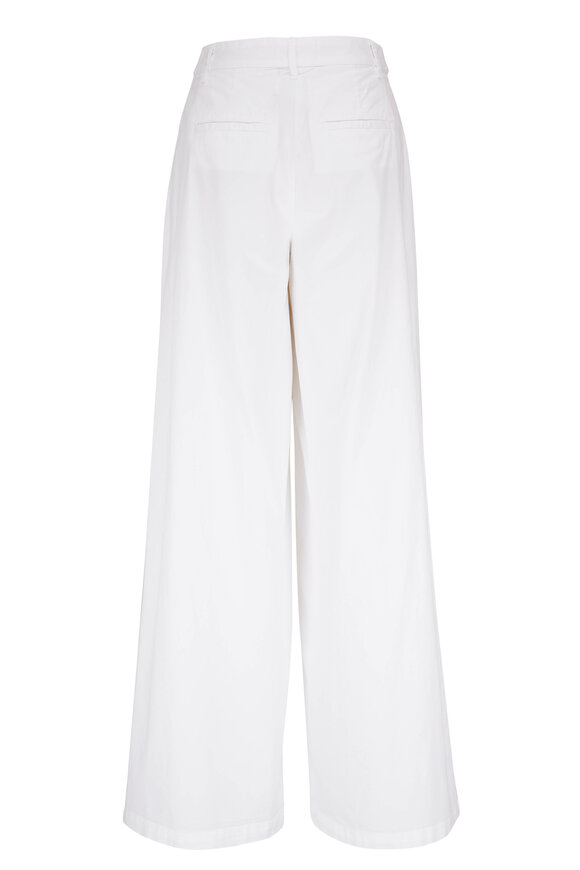 Nili Lotan - Dillon White Wide Leg Pant 