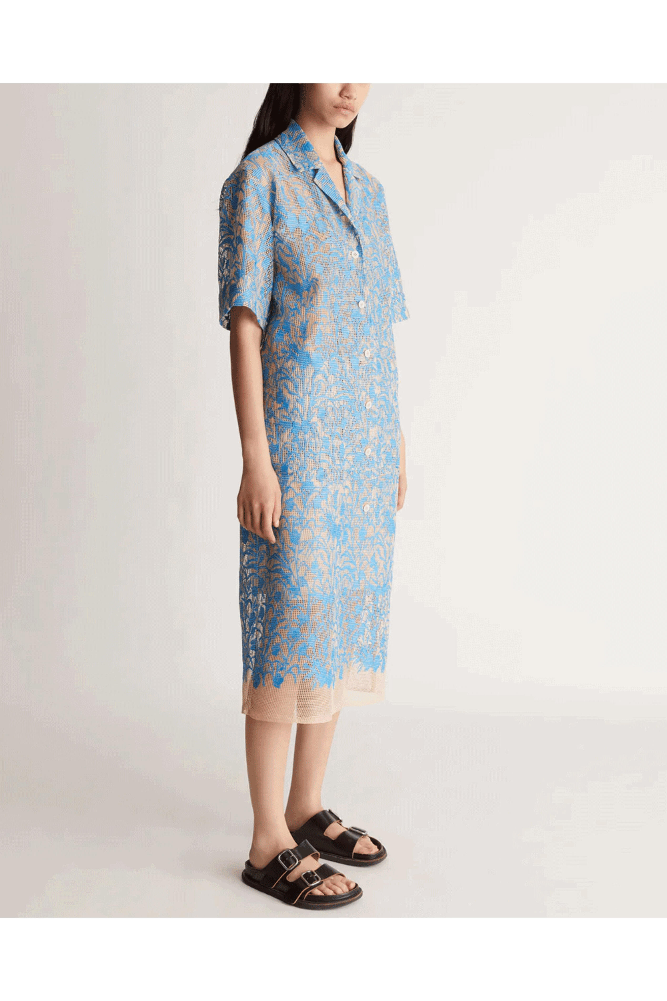 Lee Mathews - Lapis Rayne Midi Dress