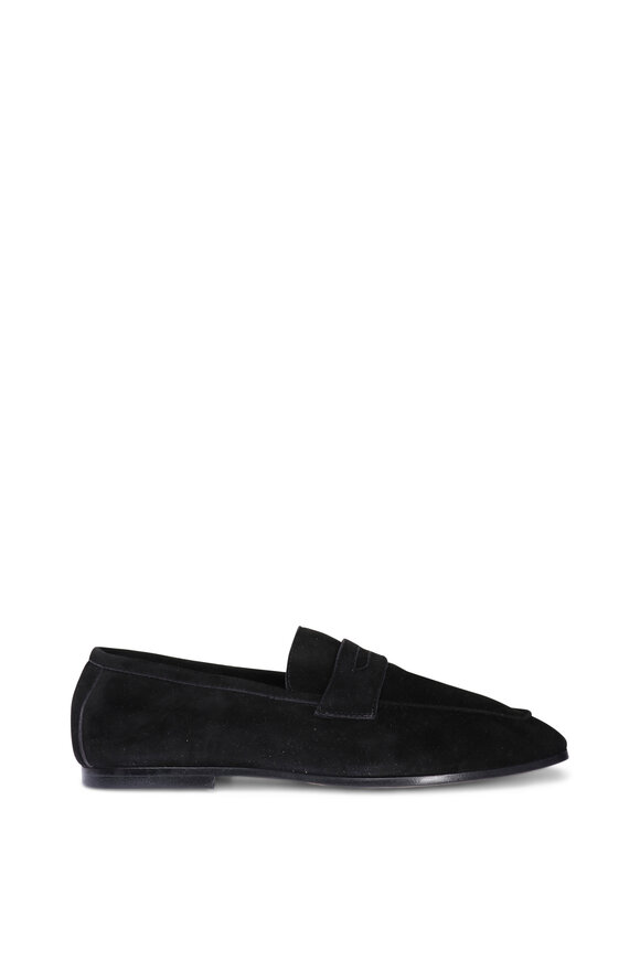 Sophique Milano Essenziale Black Suede Loafer - view 2