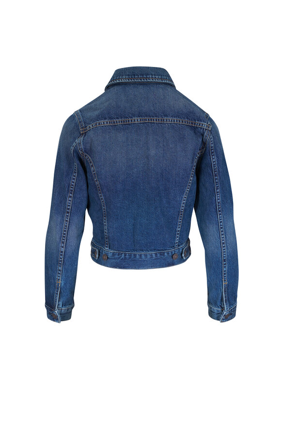 Nili Lotan Carly Simon Wash Denim Jacket - view 3