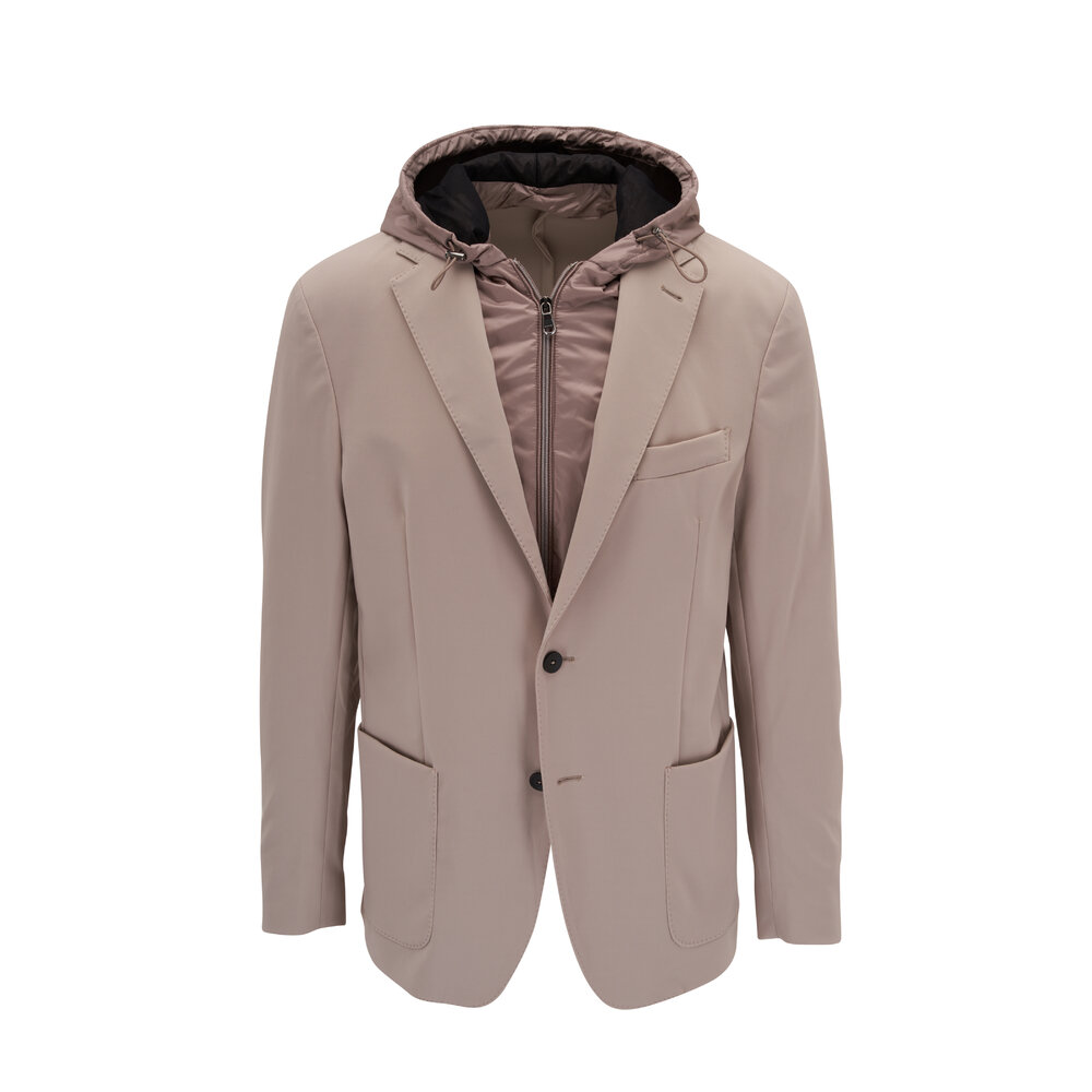 Fradi - ST Jacket Mud Techno Hooded Sportcoat