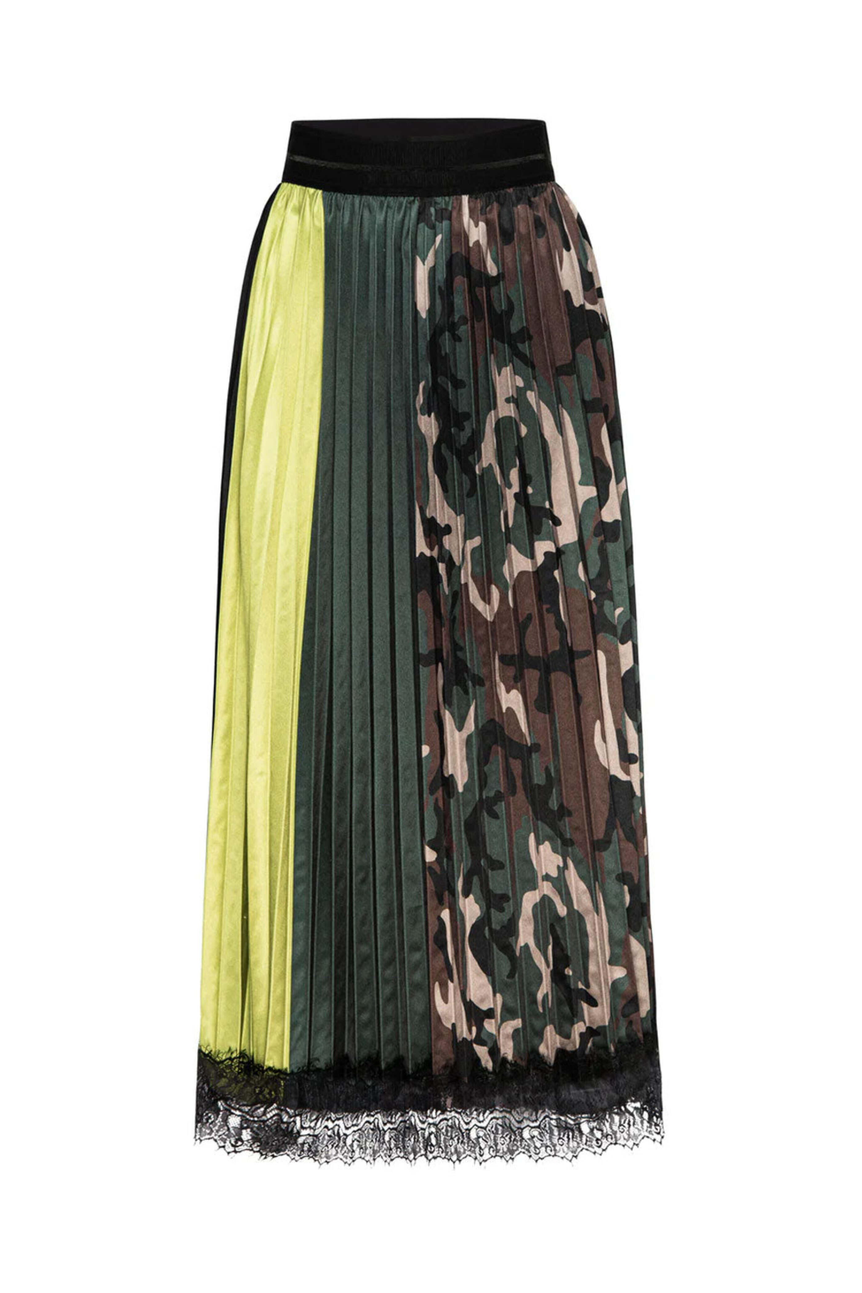 Le Superbe - Urban Camo Pleat Skirt