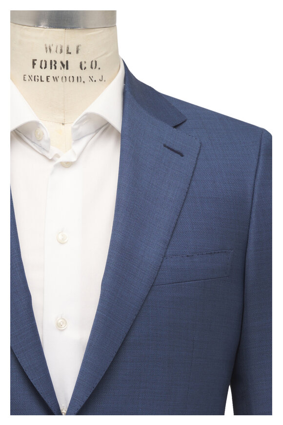 Brioni Saphire Blue Wool Suit