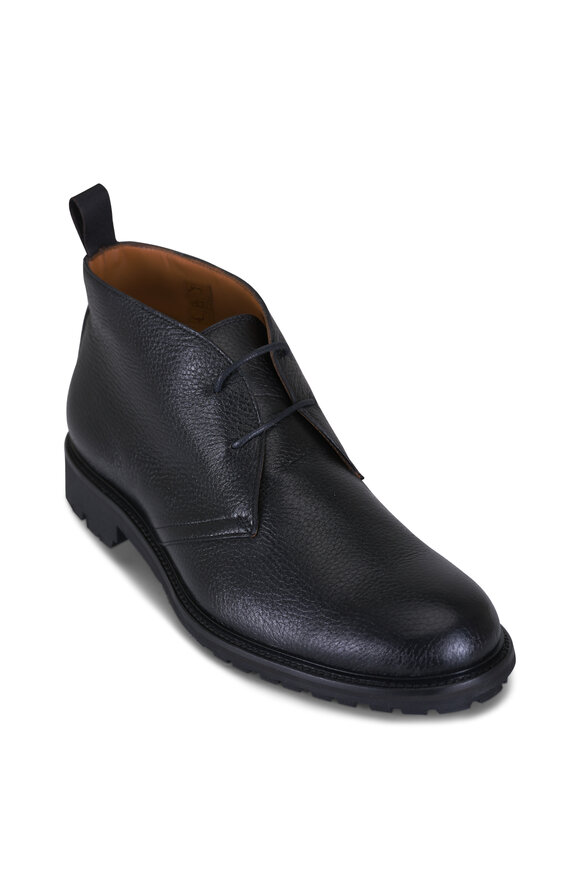 Ron White Hudson Black Leather Boot - view 1
