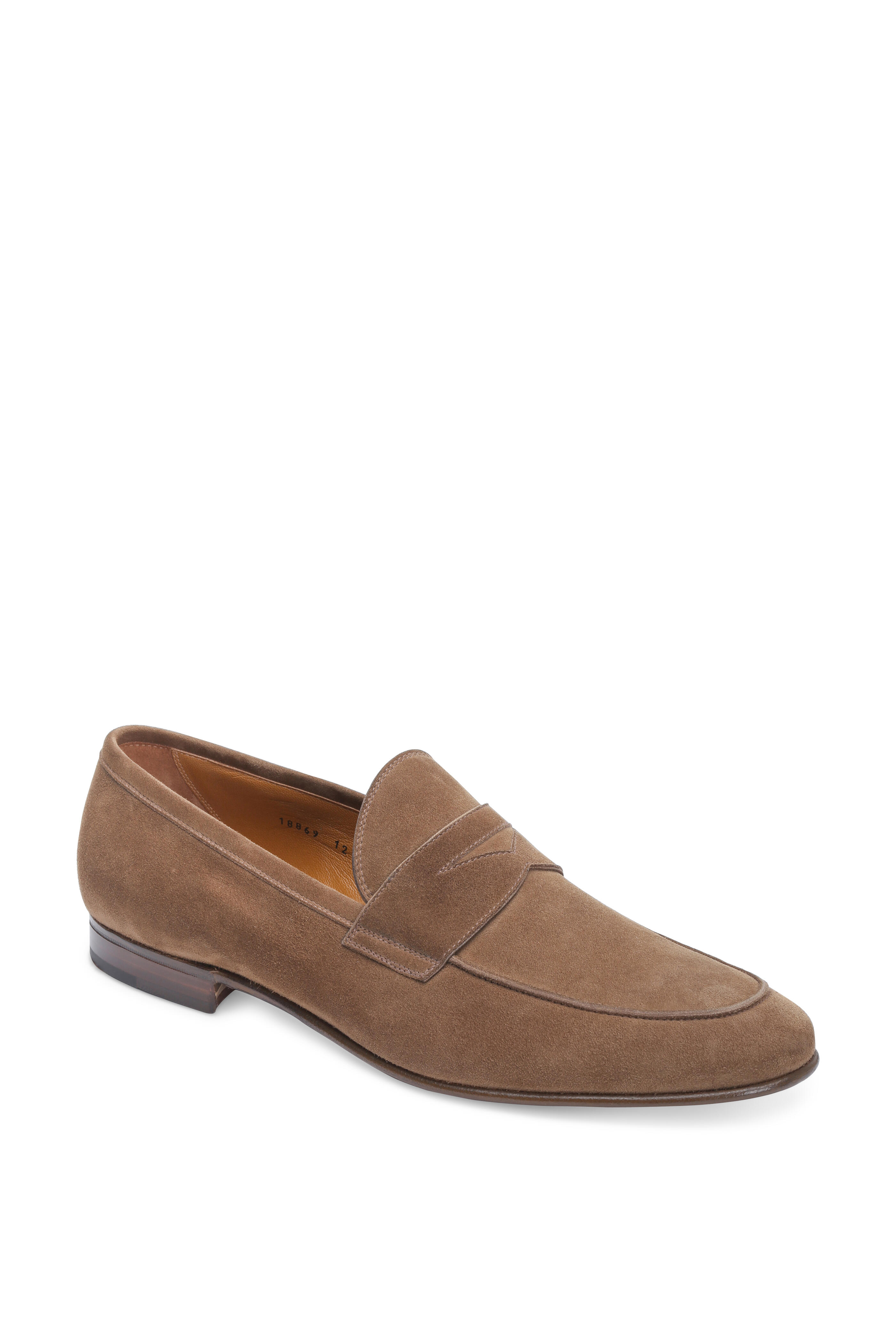 Gravati - Light Brown Suede Penny Loafer