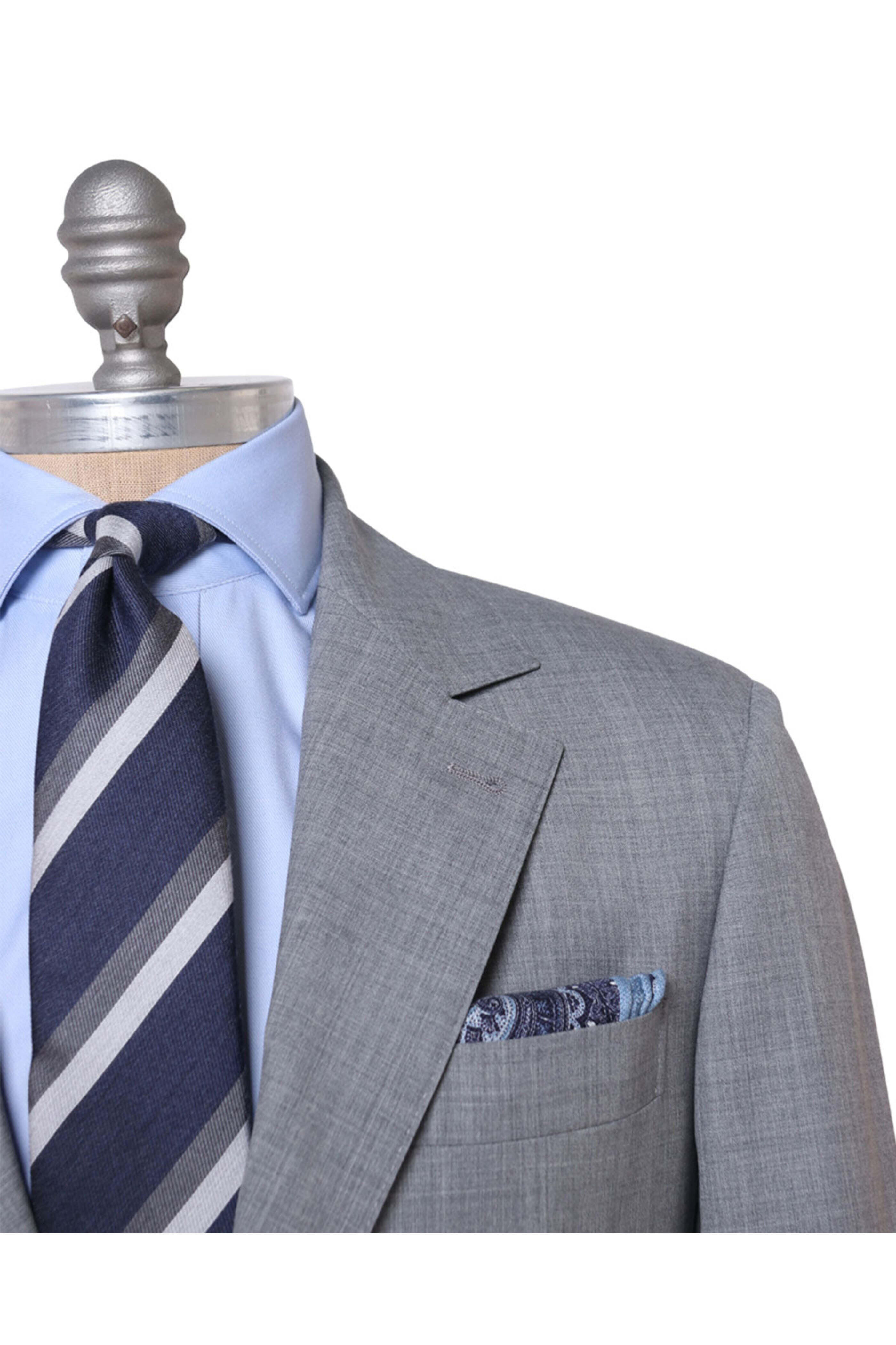 Brunello Cucinelli - Basic Grey Light Weight Suit