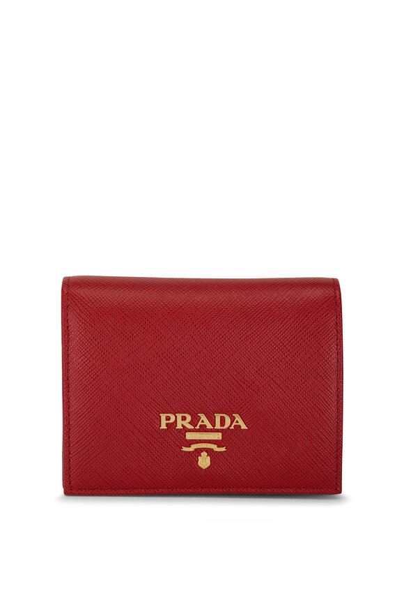 ヘアアクセサリー Prada Red Saffiano small wallet Prada Red Saffiano small wallet | TheDoubleF