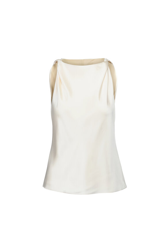 Tanya Taylor Ivory Penny Top - view 1