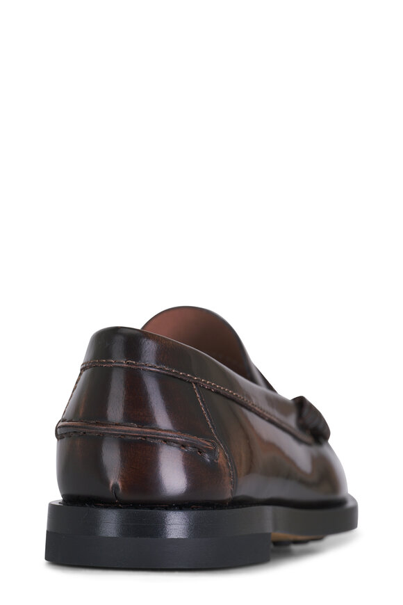 Tod's - Shiny Leather Penny Loafer