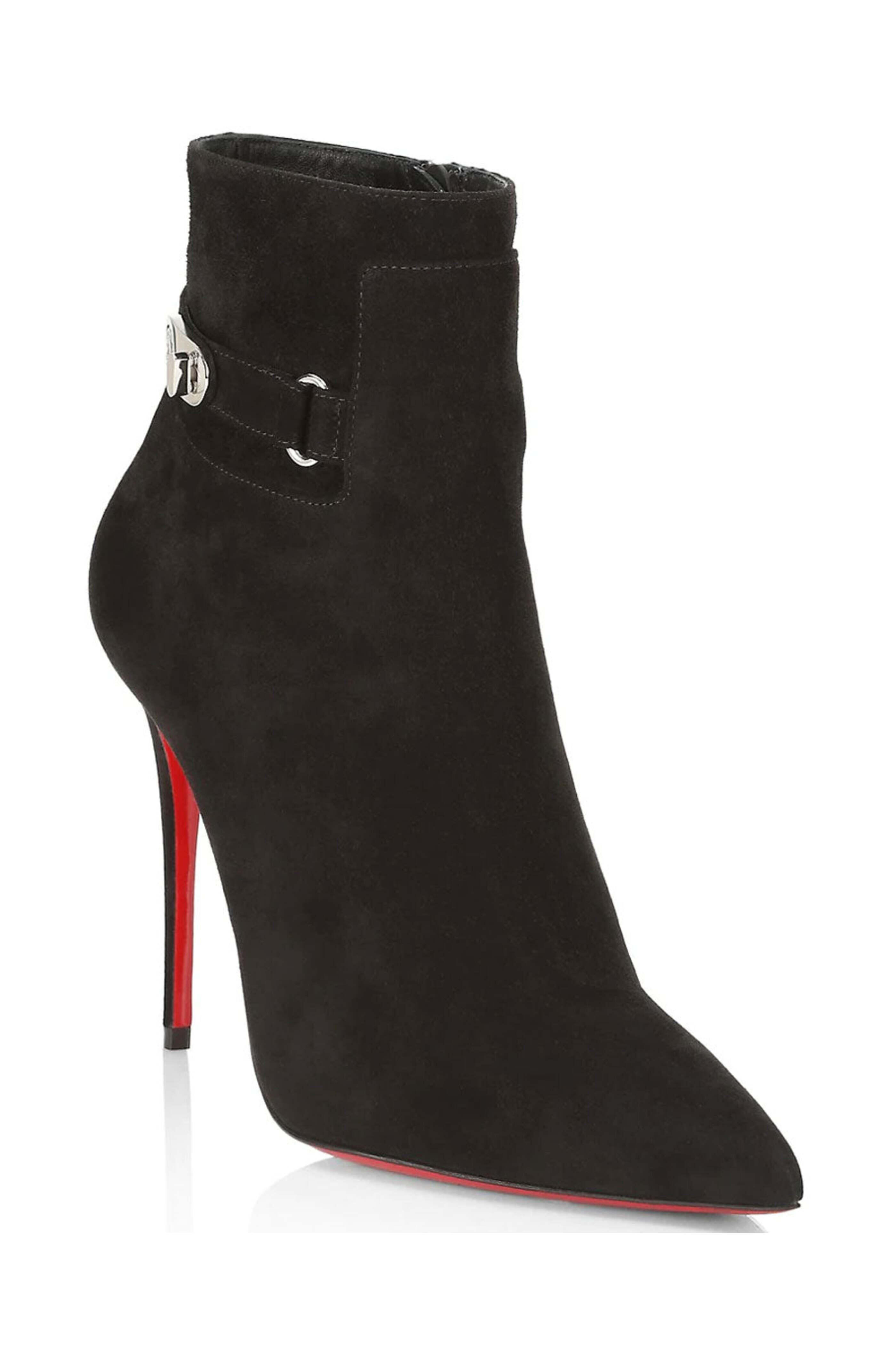Christian Louboutin - Lock So Kate Bootie in Black