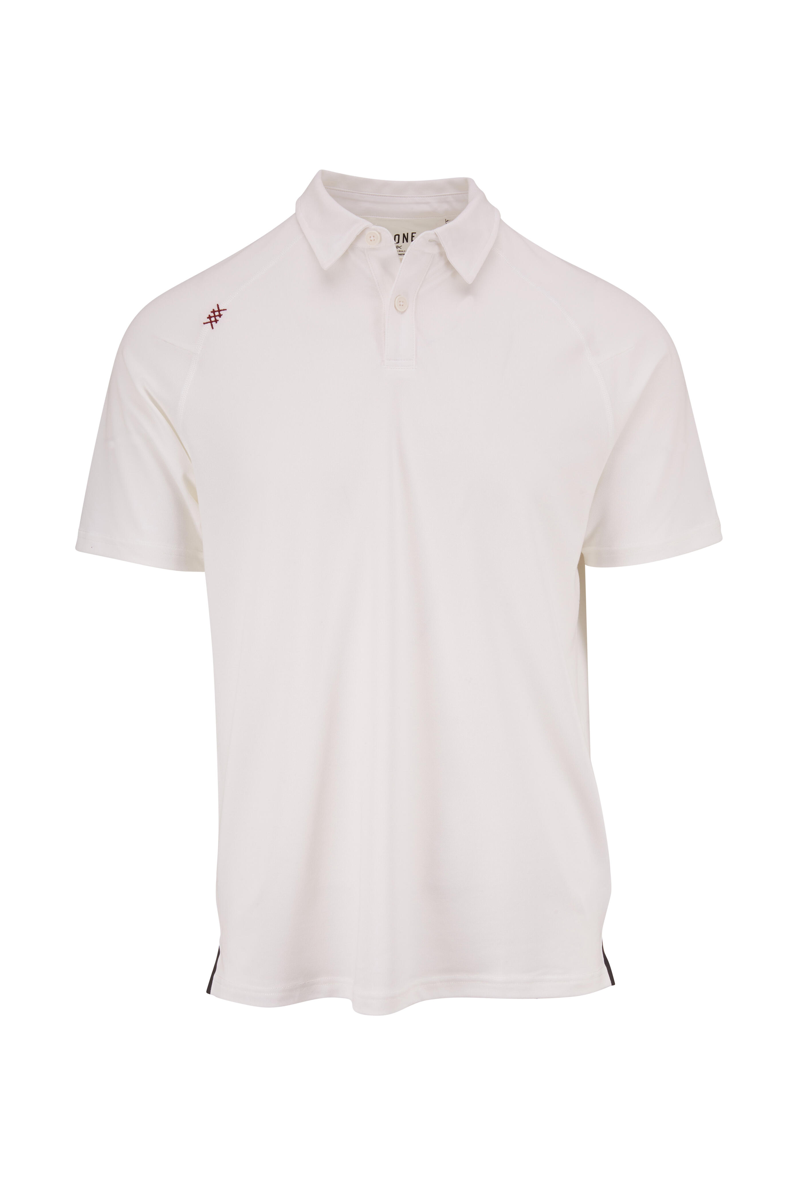 Rhone Apparel - Delta White Short Sleeve Polo | Mitchell Stores