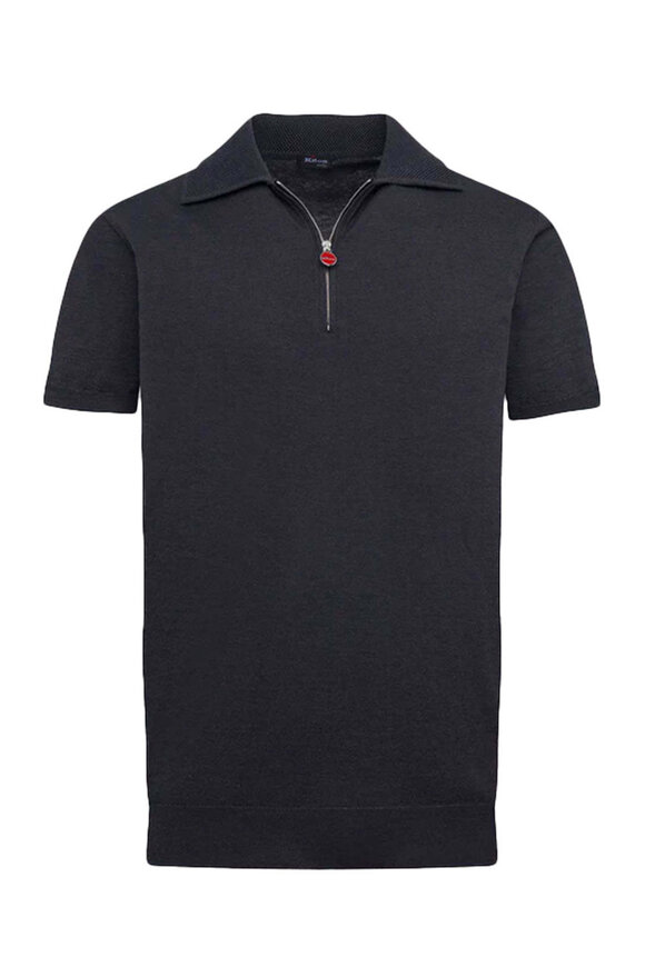Tシャツ・カットソー Kiton SS25 'Positano' polo shirt (UMCPOSK06R491 300P) Kiton 'positano' Polo Shirt | italist