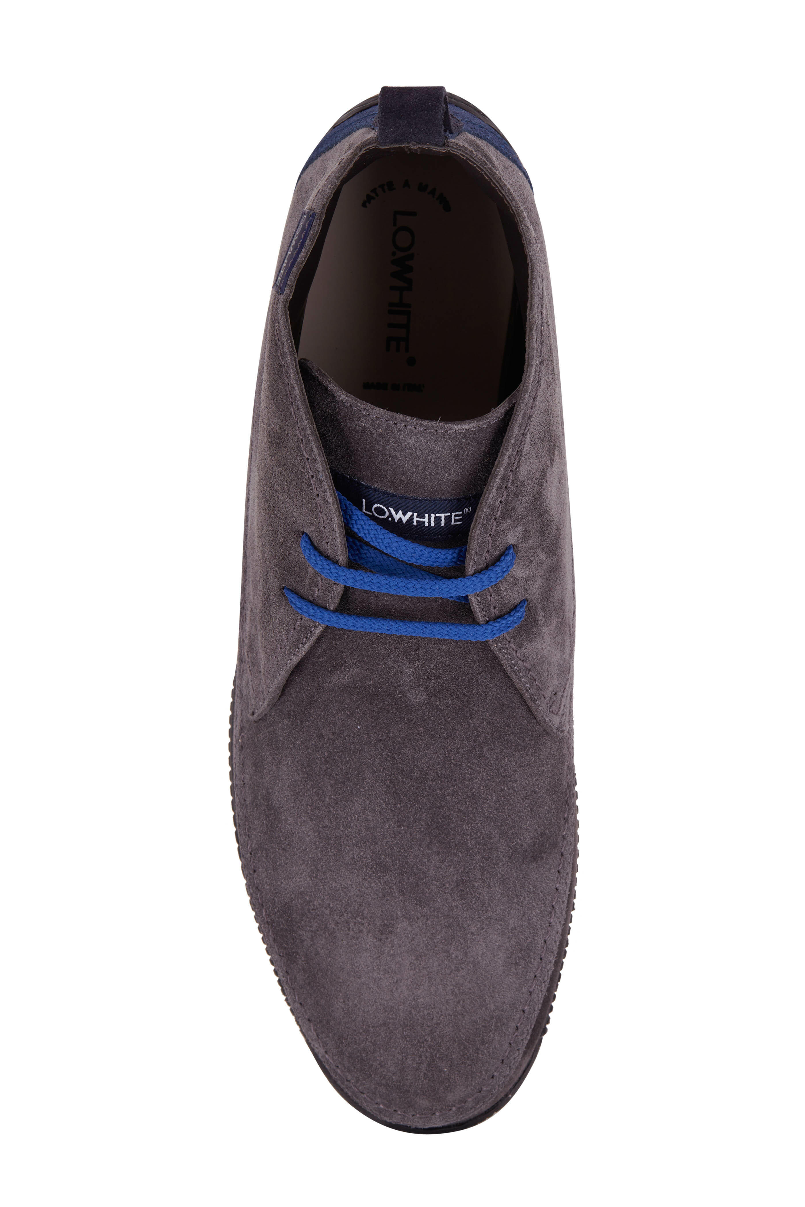 Lowhite - Gray Chukka Suede Boot