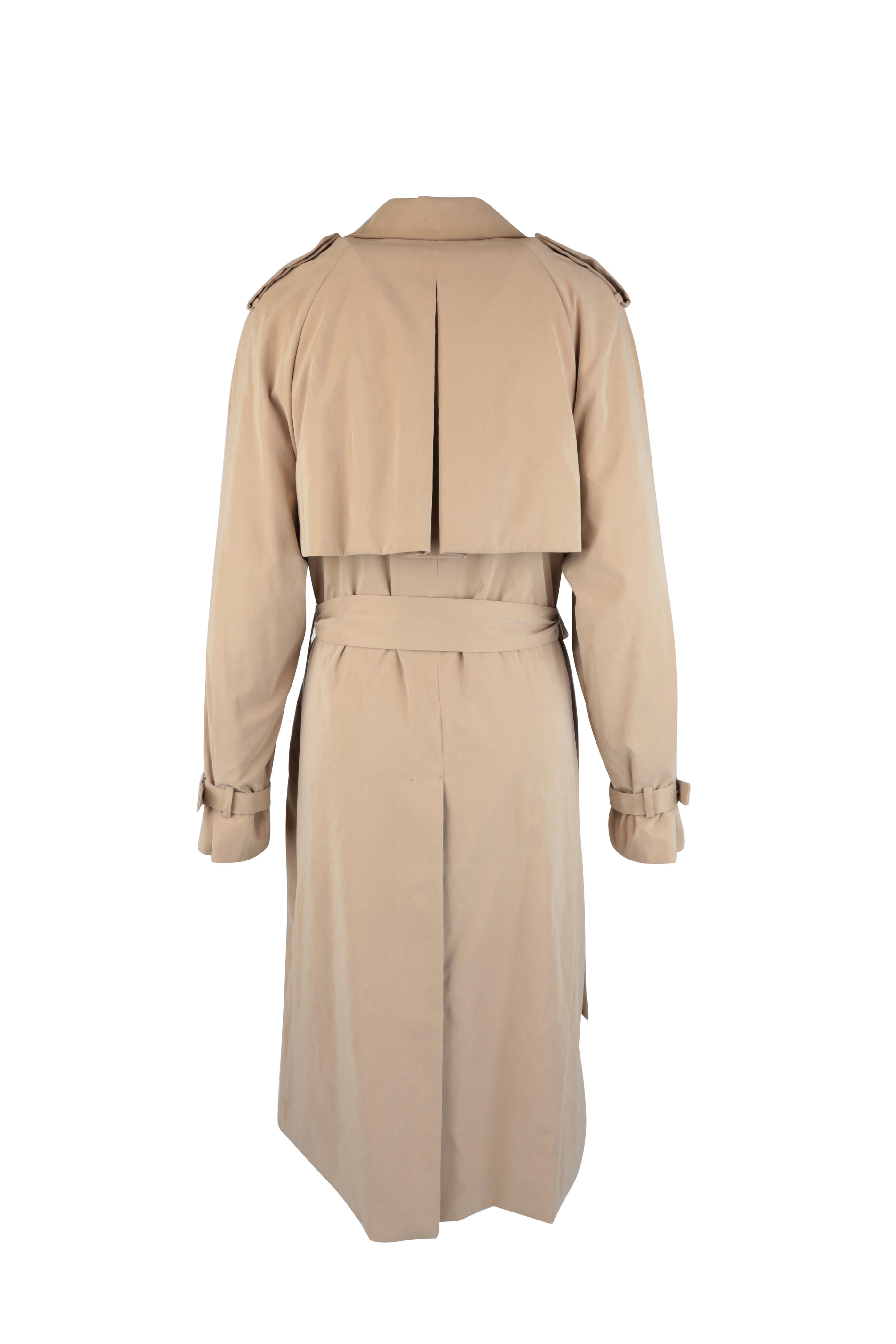 The Row - Triana Beige Belted Trench Coat | Mitchell Stores