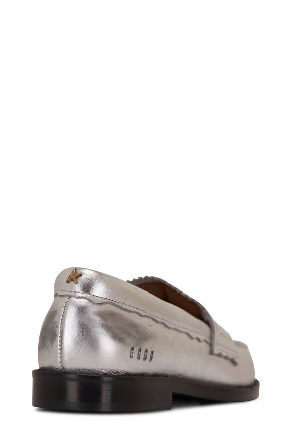 Golden Goose - Jerry Argento Grigio Laminated Loafer 