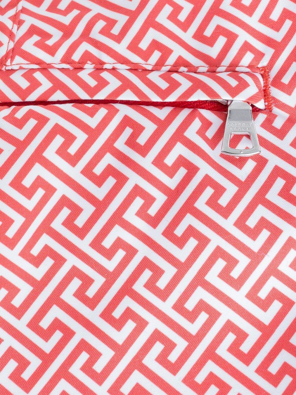 Orlebar Brown - Bulldog Laurito Blush Geometric Print Swim Trunks