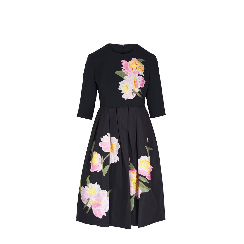 plunge neckline dress Sophia Black Mini Vintage Lace Wedding Dresses Size:015 x-markdown:yes
