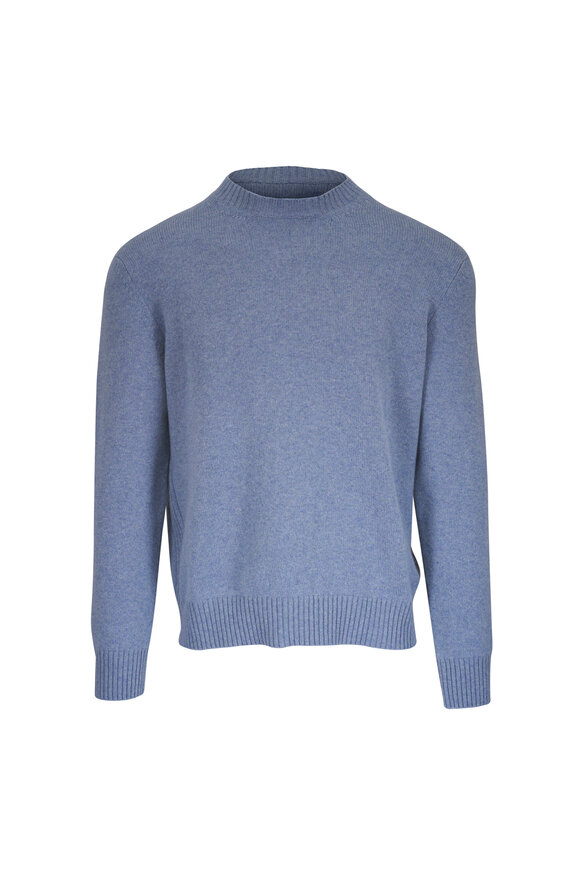 Loro Piana BABY CASHMERE ネイビーセーター Loro Piana - Navy Baby Cashmere Classic V-Neck Sweater
