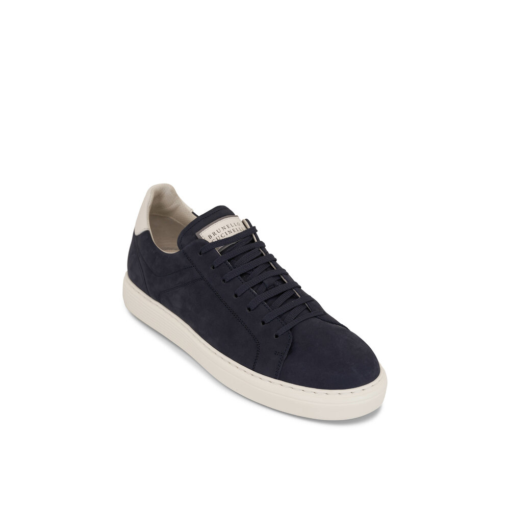 スニーカー BRUNELLO CUCINELLI BLUE CANVAS SNEAKERS uploading-1371942.JPG