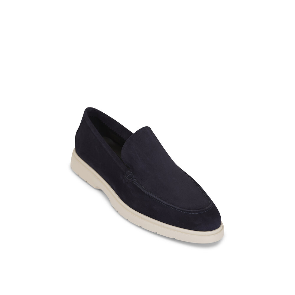  SLIPPER NAVY SUEDE-US11（29.0） SLIPPER NAVY SUEDE-US11（29.0） Amazon.com | FERUCCI Men