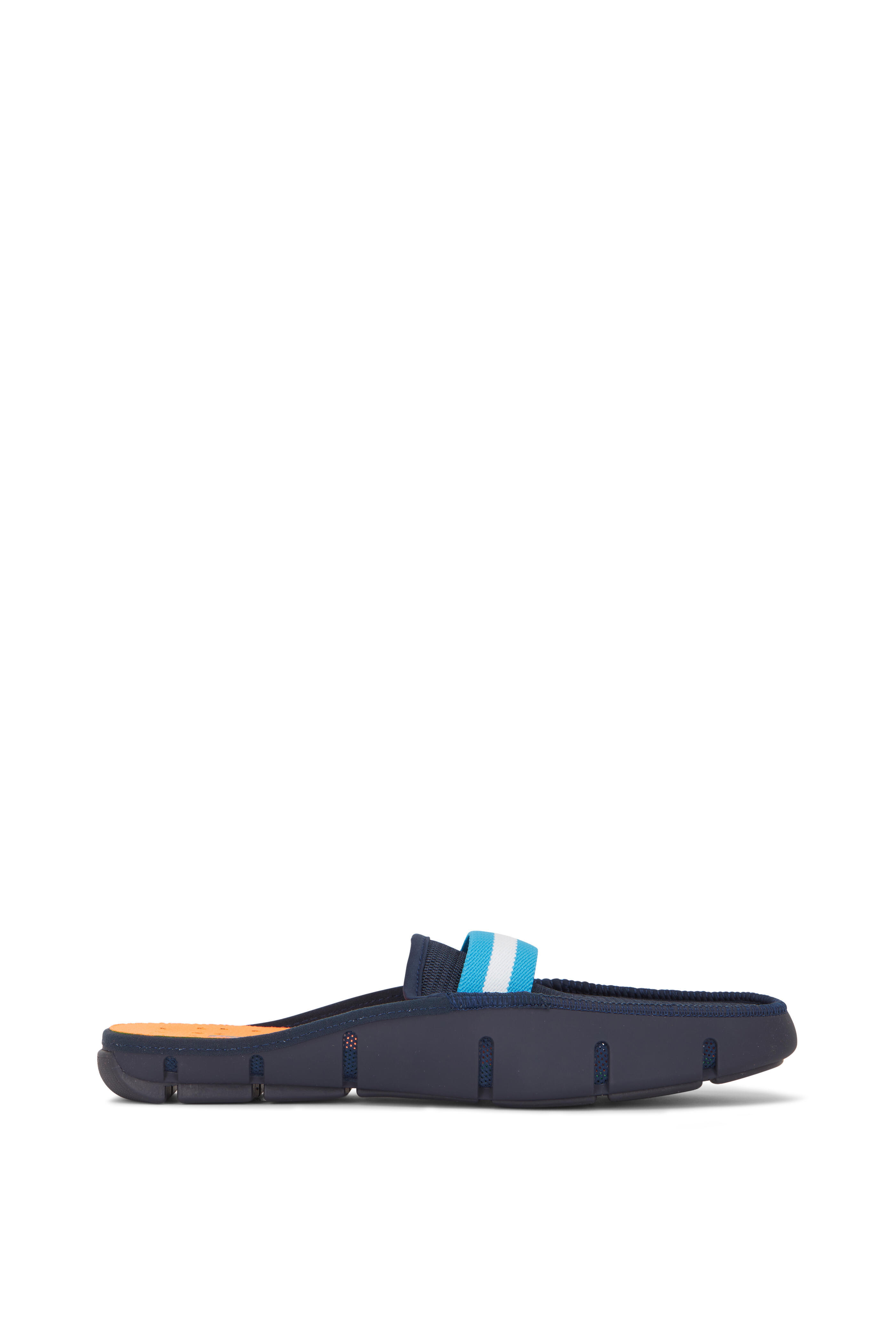 Swims - Navy Slide Loafer