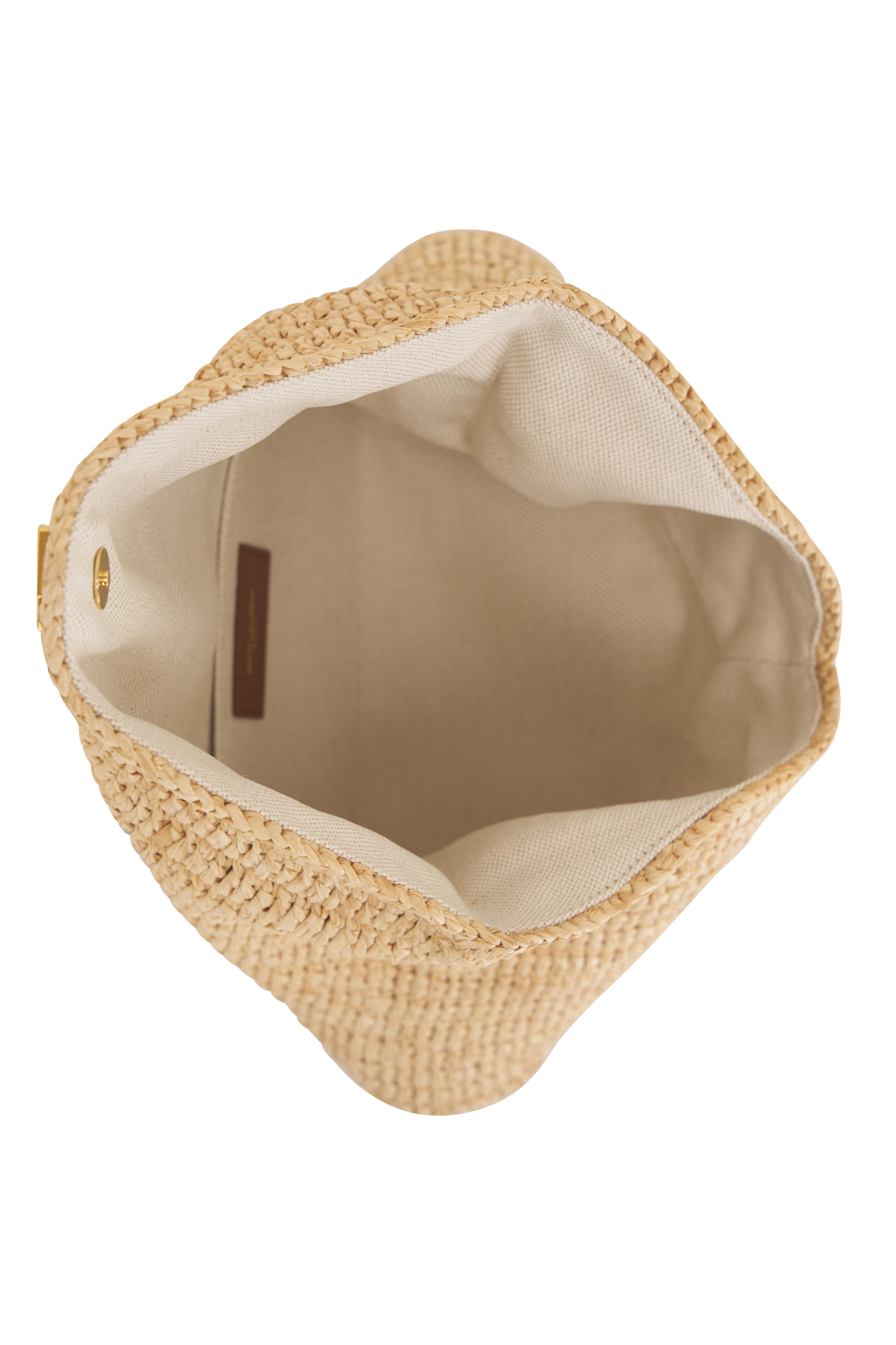 Saint Laurent - Busta Raffia Pouch