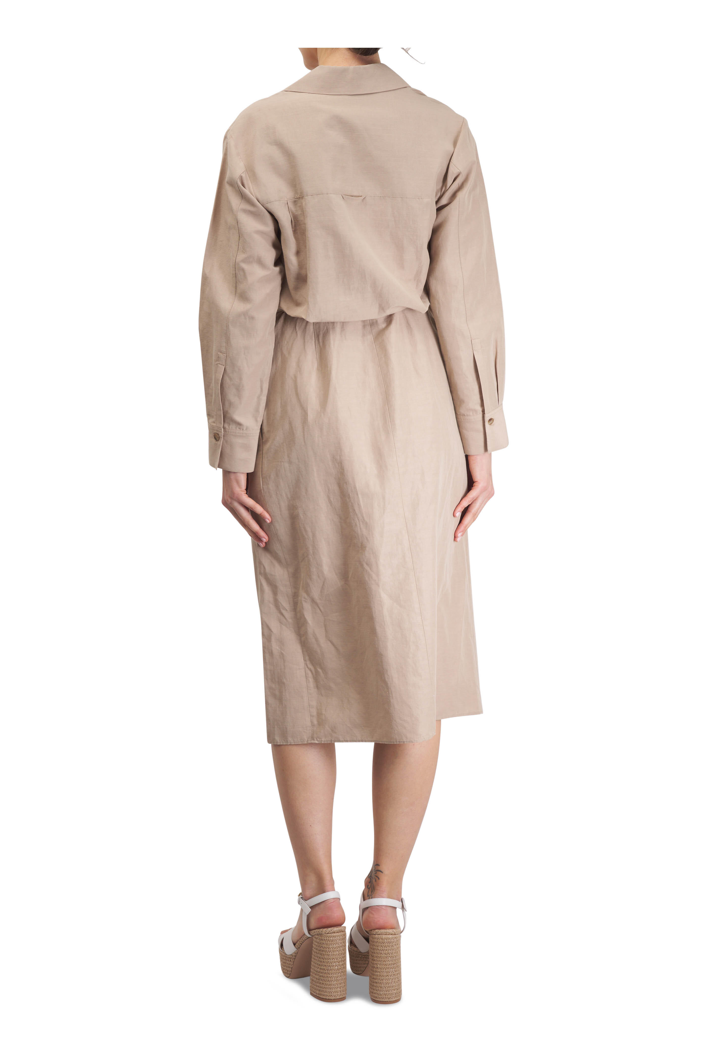 Vince - Light Sand Wrap Dress