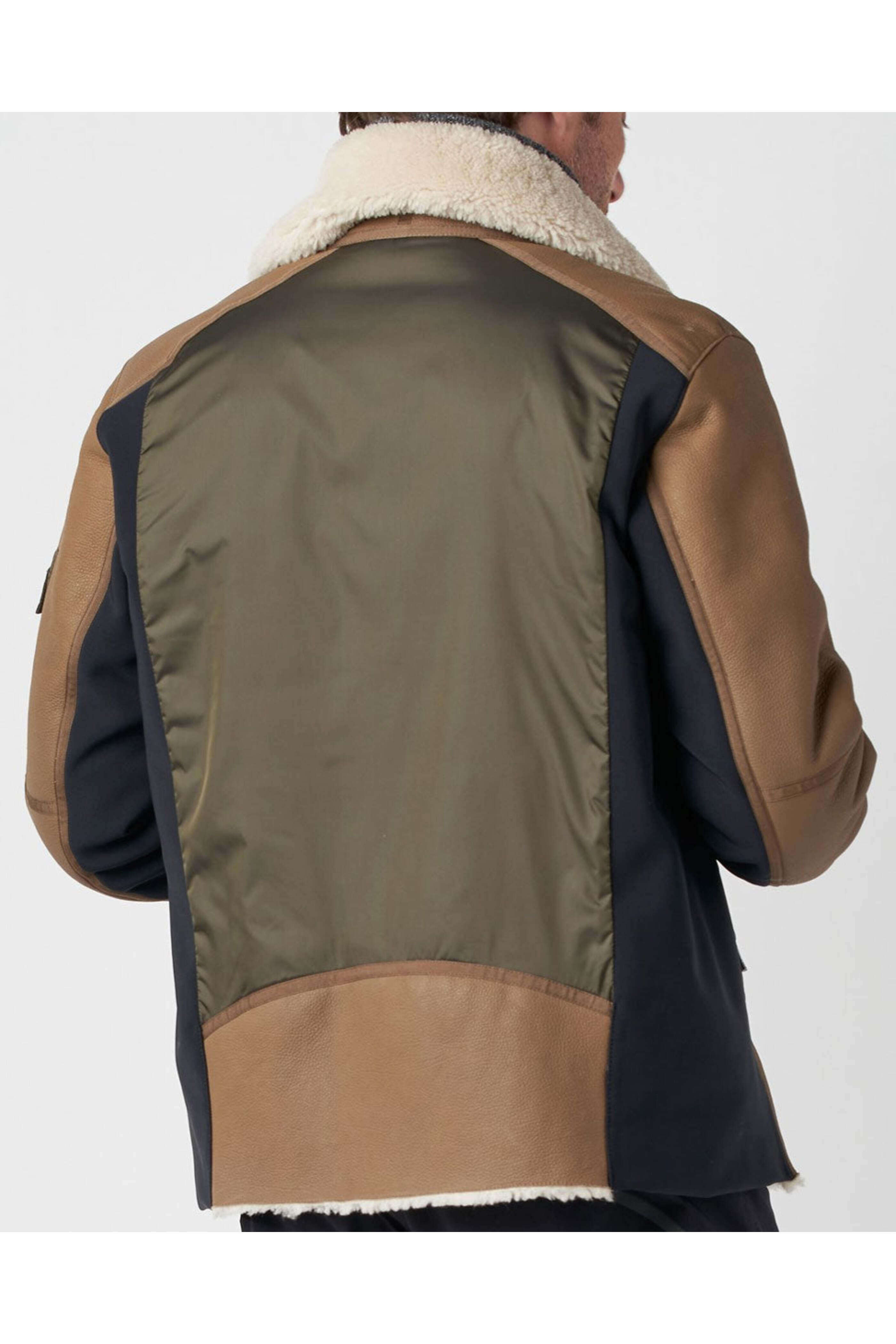 Bogner - Dark Ginger Shearling Collar Roux Outdoor Jacket