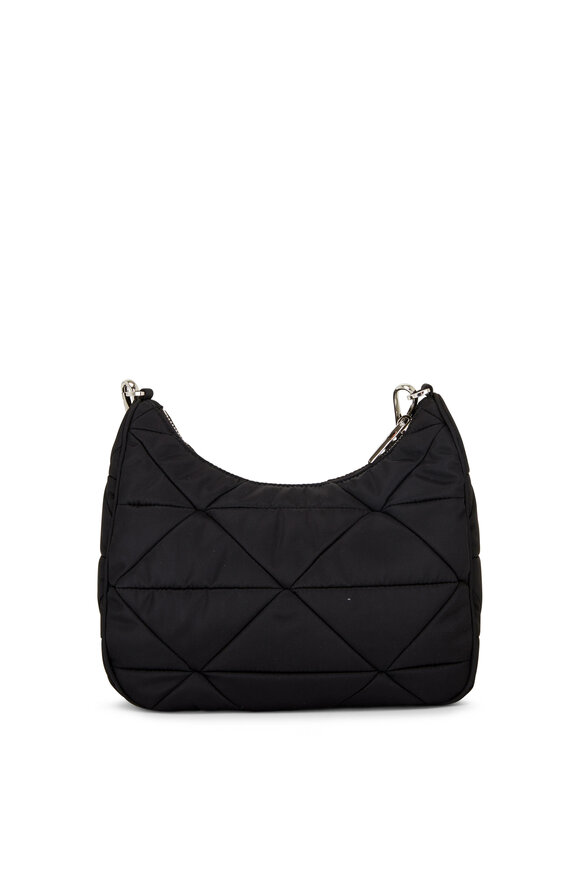 Prada - Black Padded Quilted Shoulder Bag