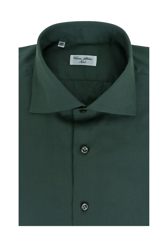 Ralph Lauren Purple Label - Olive Night Poplin Sport Shirt