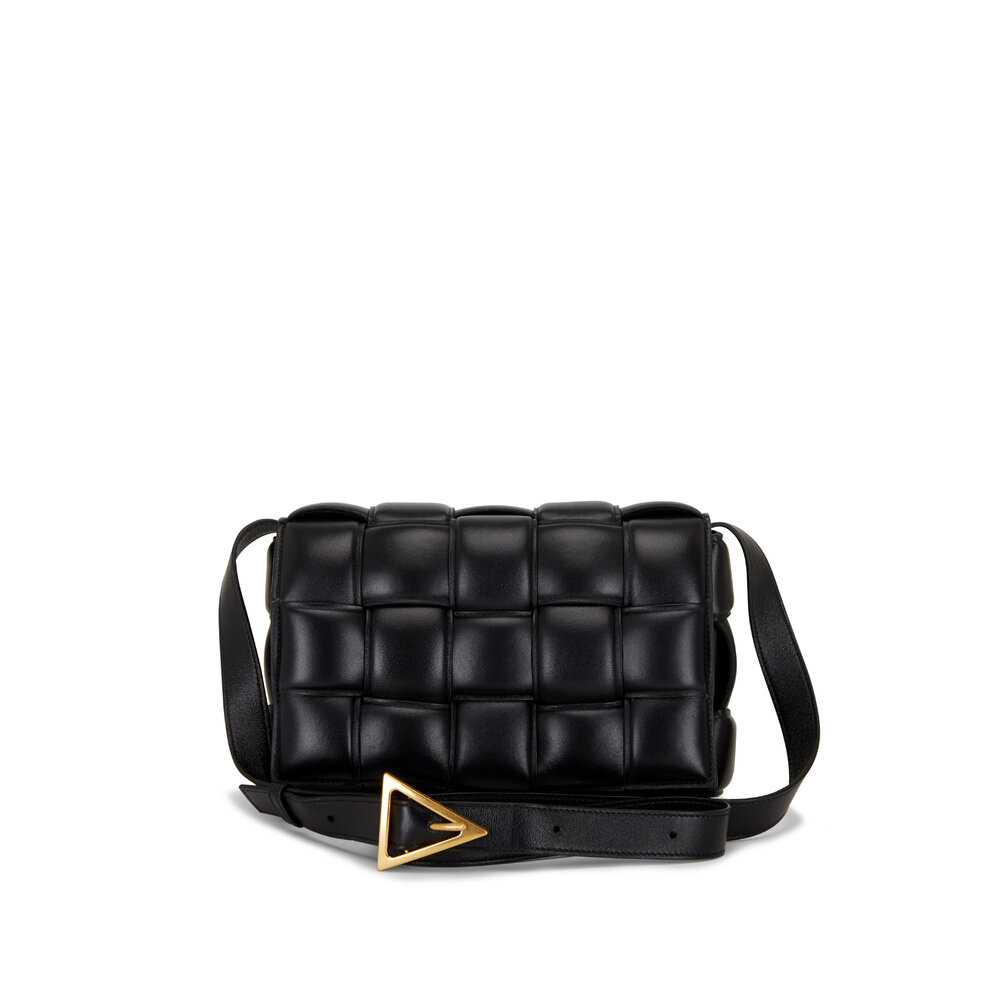 ★BOTTEGA VENETA★ Small Cassette Shoulder Bag Black 739351V Bottega Veneta Small black Cassette bag | TheDoubleF