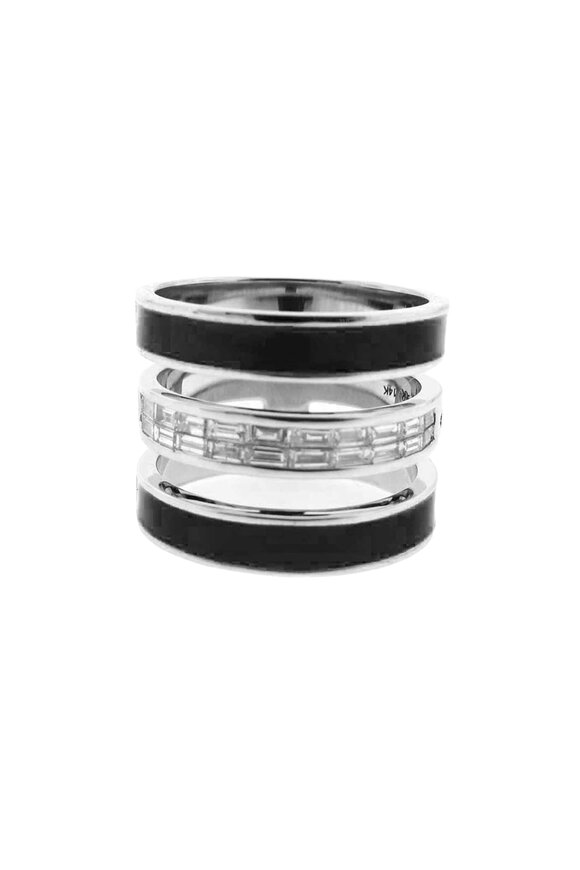 Loree Rodkin Pave Triple Band Ring