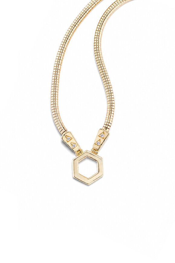 Harwell Godfrey Cleo Snake Chain Foundation Necklace - view 1