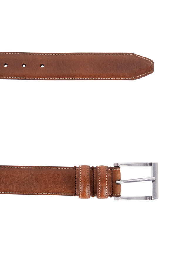 Martin Dingman - Bill Walnut Leather Belt