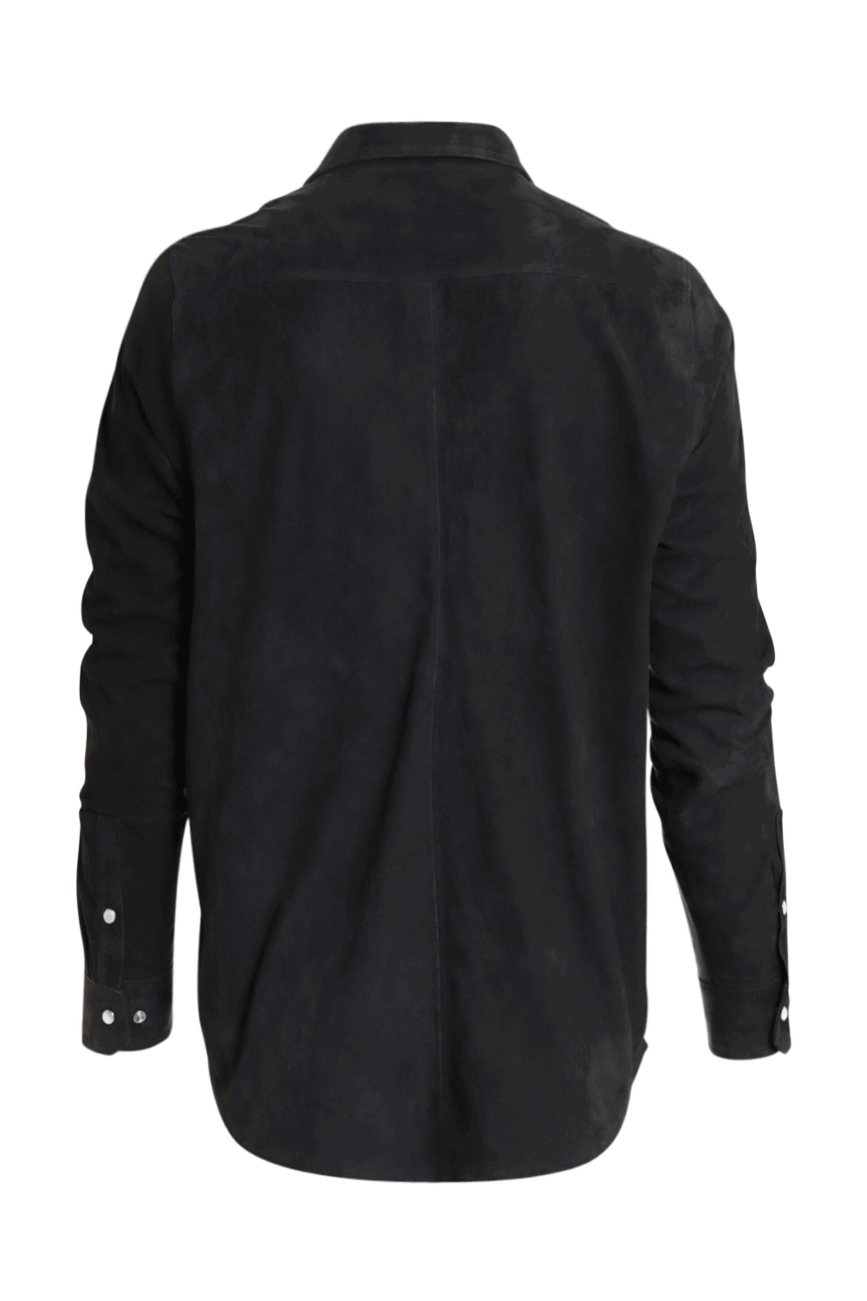 Marco Pescarolo - Navy Suede Overshirt