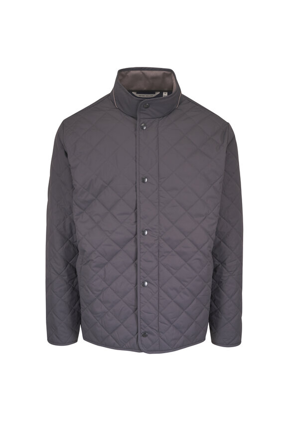Peter Millar Suffolk Gray Crown Coat - view 1
