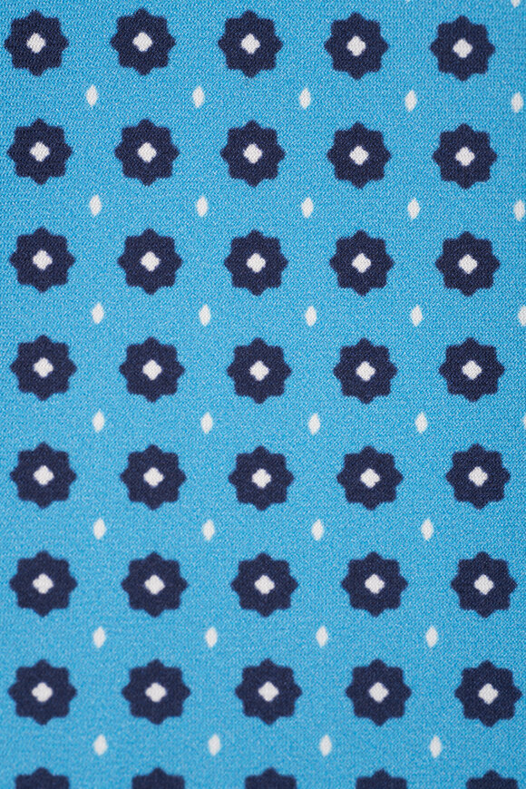 Kiton - Blue Stars Silk Necktie