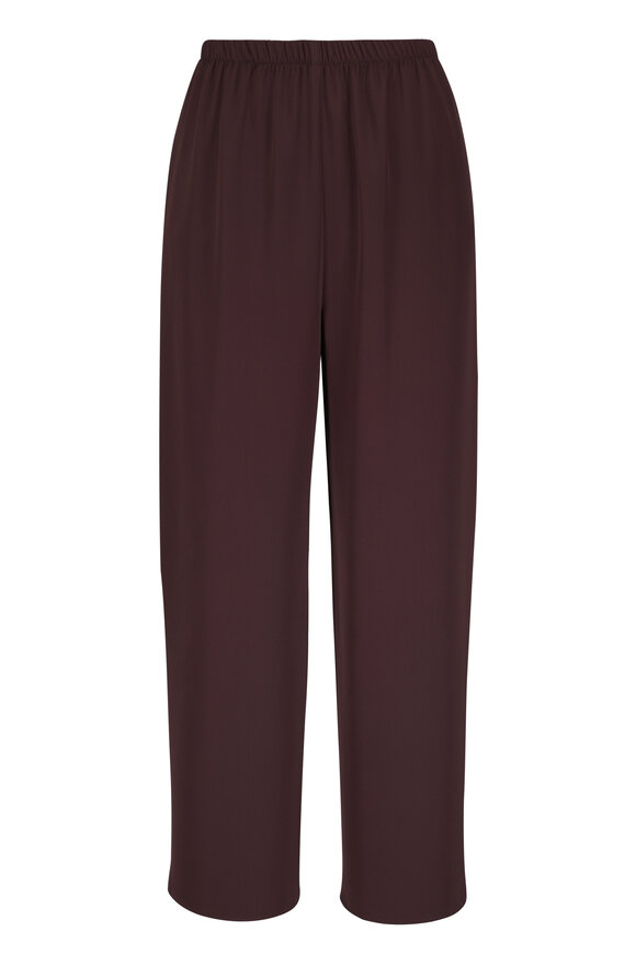 Peter Cohen Mahogany 4-Ply Silk Pant