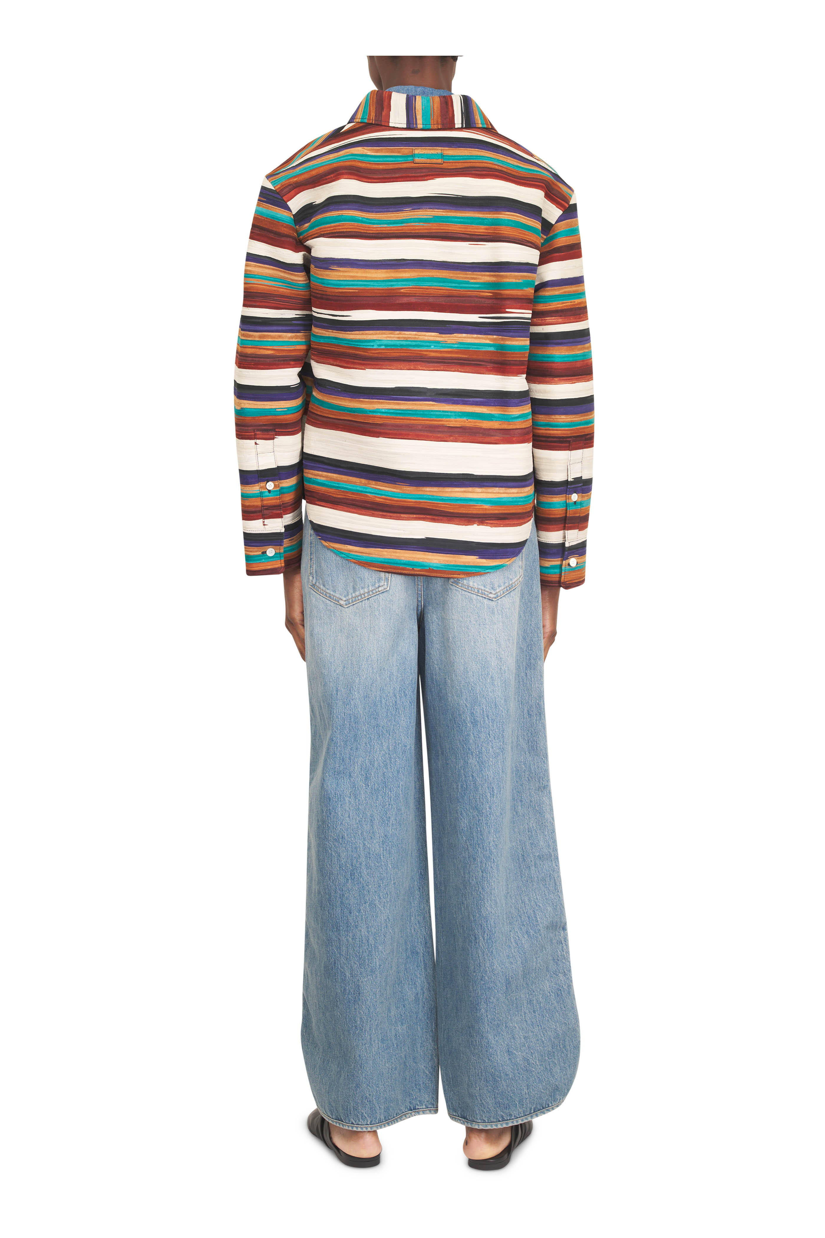 Loewe - Wide Leg Blue Jean - view 4